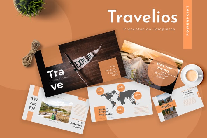 Travelios Travel Agency Powerpoint Presentation