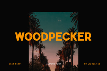 Woodpecker Sans Serif Font