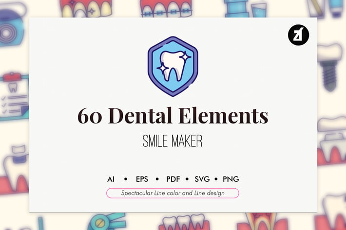 60 Dental clinic elements