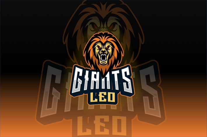 Lion Sport and Esport Logo Template