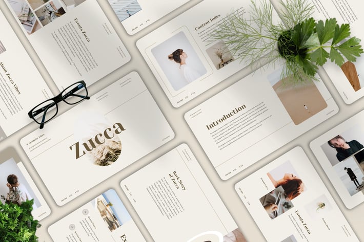 Zucca - Aesthetic Powerpoint Template