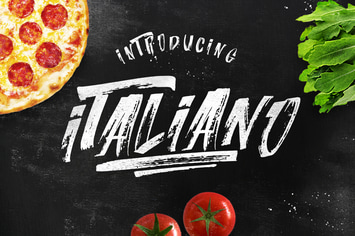 Italiano Brush Font