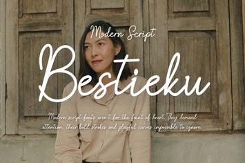 Bestieku | Modern Script