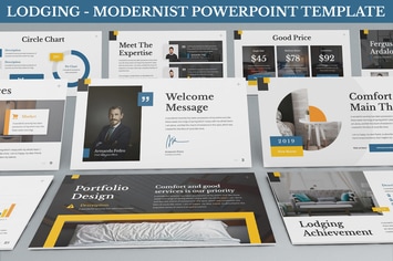 Lodging -  Modernist Powerpoint Template