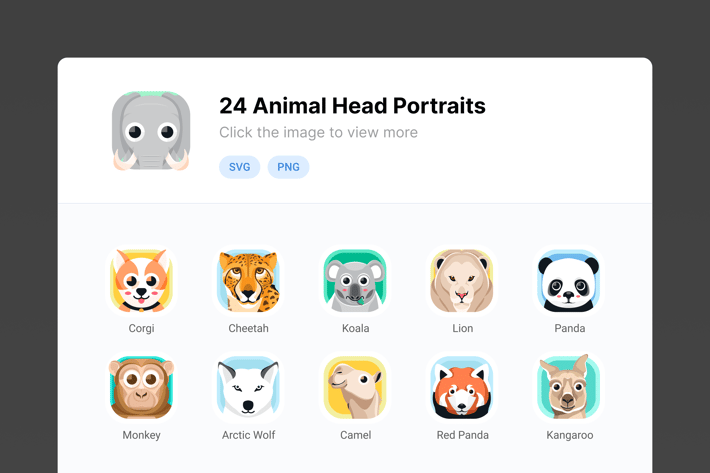 Animal Head App Icons