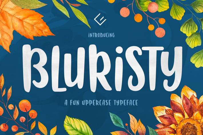 Bluristy - Brush Font
