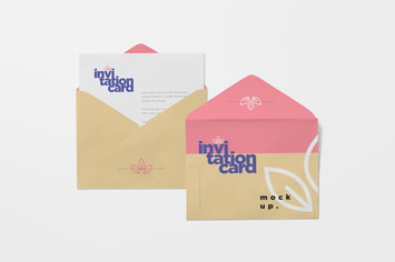 Envelope & Card Mockups