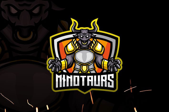 Minotaur Esports - Mascot & Esport Logo