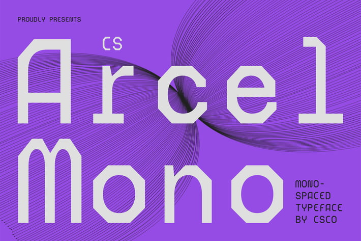 Arcel Mono – Monospaced Font