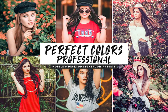 Perfect Colors Mobile & Desktop Lightroom Presets