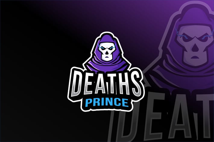 Deaths Prince Esport Logo Template