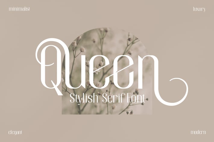 Queen Stylish Serif Font