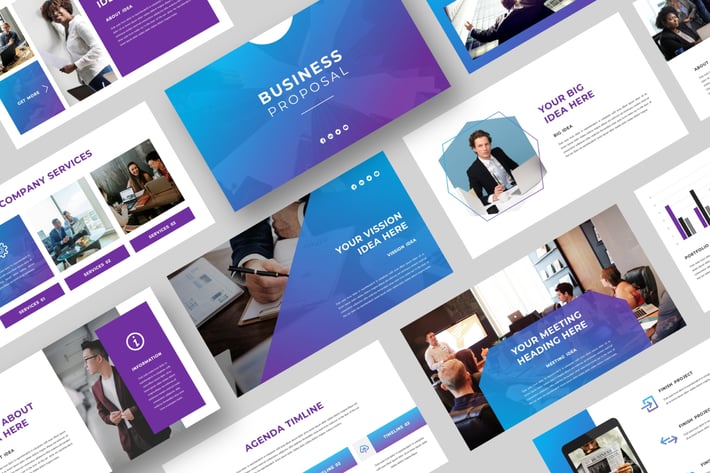  BUSINESS - PROPOSAL Presentation Template