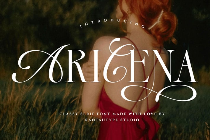 Aricena Elegant Serif Font