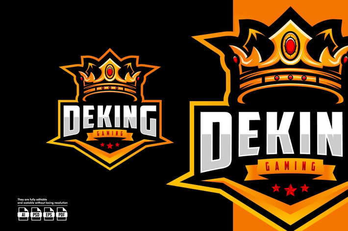 Crown Esport Logo Template