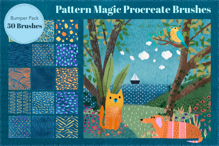 Pattern Magic Procreate Brushes