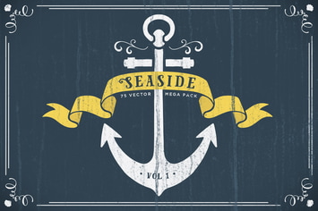 Seaside Nautical Vector Pack Volume 1