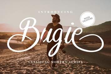 Bugie Classical Modern Script