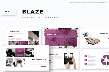 Blaze - Powerpoint Template