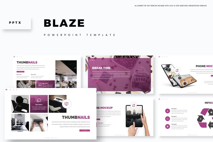 Blaze - Powerpoint Template