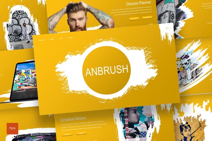 Anbrush - Powerpoint Template