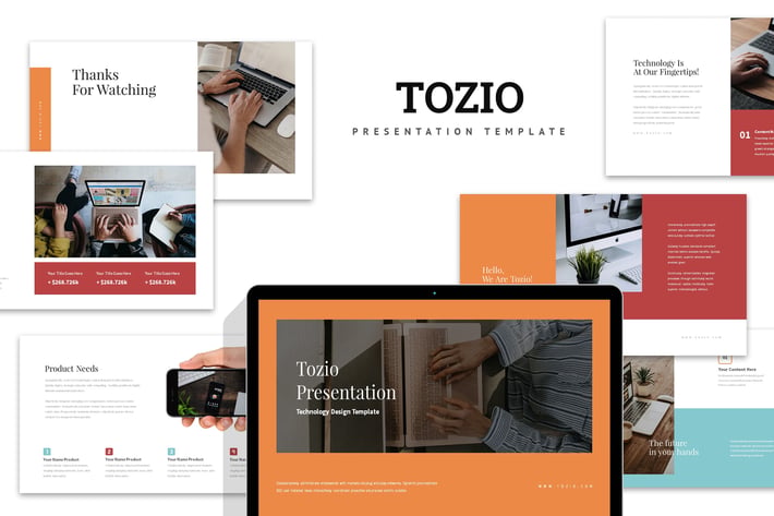 Tozio : Tech Startup Powerpoint