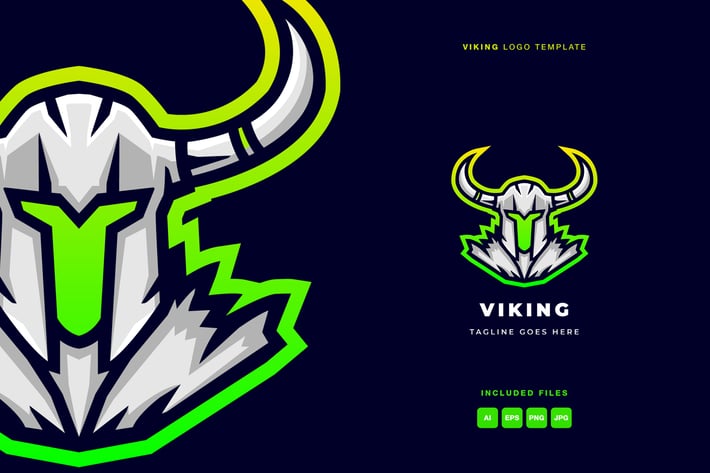 Viking Logo Template