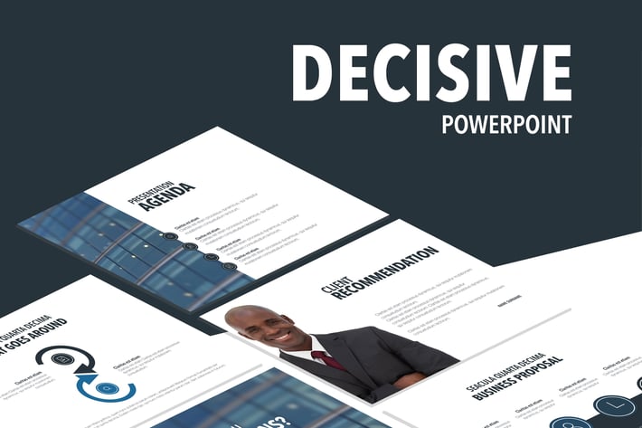Decisive PowerPoint Template