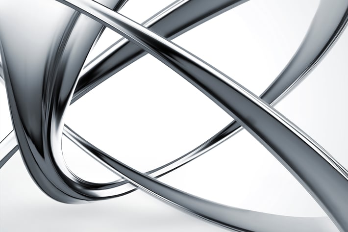 abstract metal construction