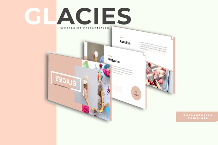 Glacies - Ice Cream Keynote Template