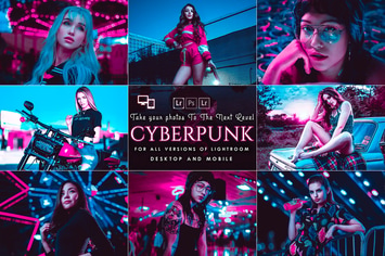 Cyberpunk Lightroom Presets  