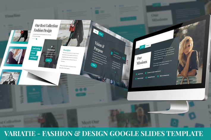 Variatie - Fashion & Design Google Slides Template