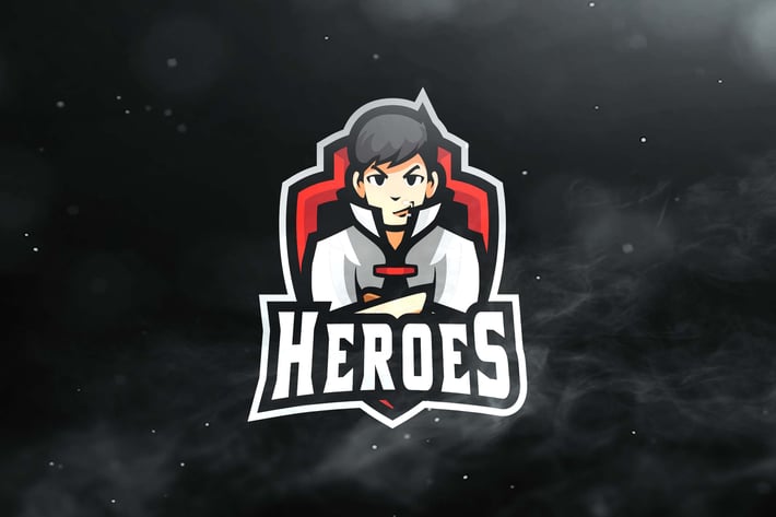 Heroes Sport and Esports Logos