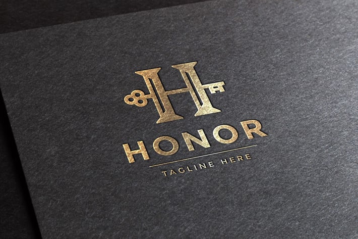 Honor Letter H Logo Template