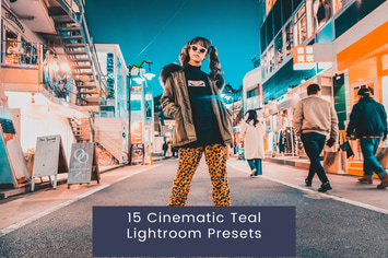 15 Cinematic Teal Lightroom Presets
