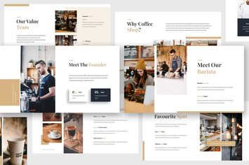 Coffee Shop Powerpoint Template