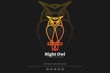 Owl Gradient Logo