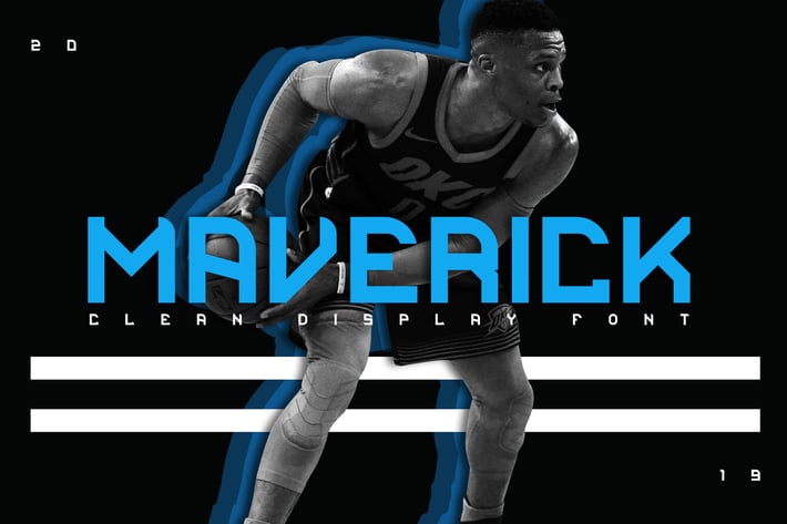 Maverick Clean Display Font