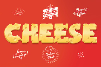 Cheese Photoshop Action