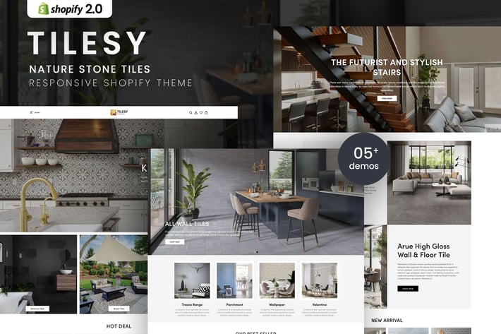 Tilesy - Nature Stone Tiles Shopify Theme