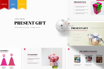 Present Gift | Powerpoint, Keynote, Google Slides