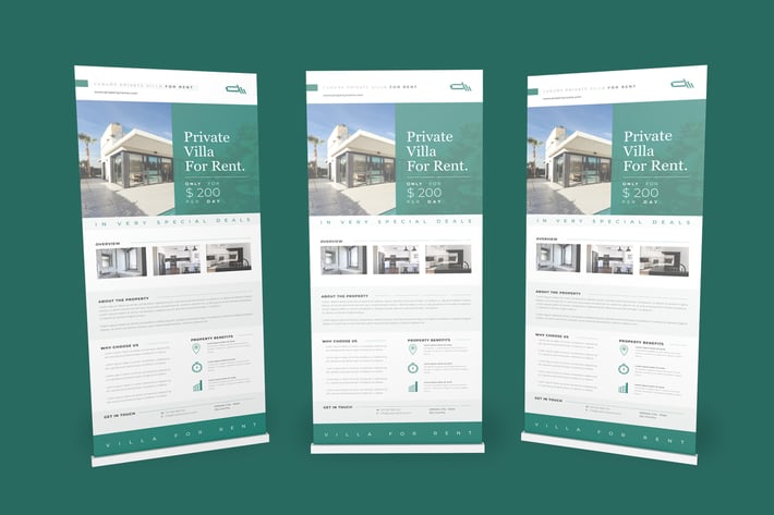 Real Estate Roll Up Banner