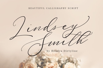 Lindsey Smith Script signature Luxury