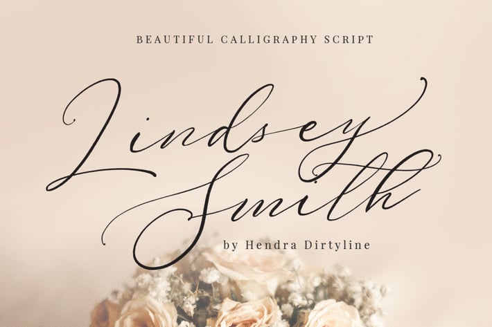 Lindsey Smith Script signature Luxury