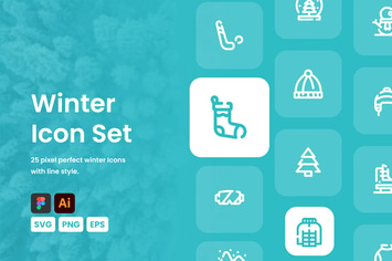 Winter Icon Set