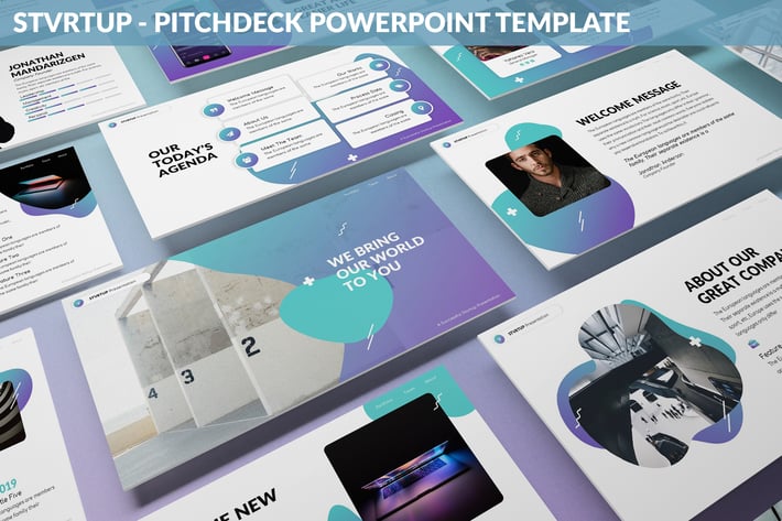 Stvrtup - Pitchdeck Powerpoint Template
