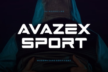 Avazex Sport - Font