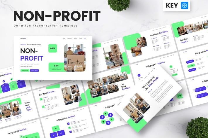 Non-Profit - Donation Keynote Templates