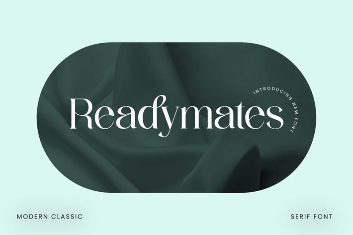Readymates Modern Classic Serif Font
