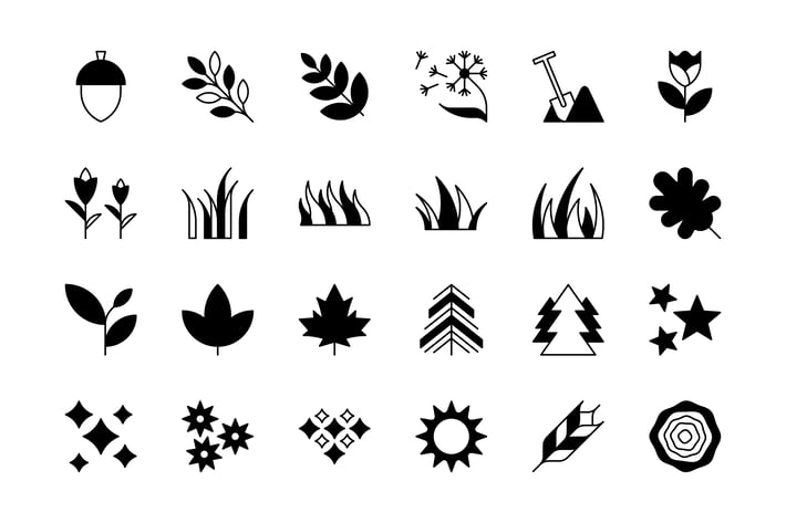 24 Nature and Outdoors icons